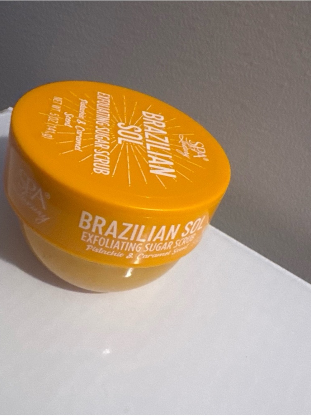 Exfoliating Sugar Scrub - Yellow